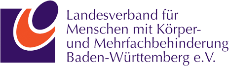 Logo vom Landesverband für Menschen mit Körper- und Mehrfachbehinderung Baden-Württemberg e.V.