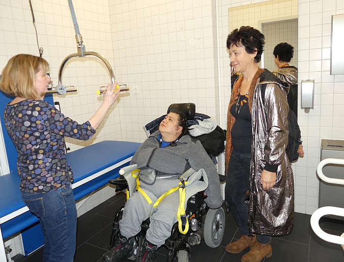 Erfahrungsaustausch unter „Experten in eigener Sache“: Sabine Pose, Natascha Cid und Petra Riegler (v.l.n.r.)<br />Foto: © Mara Sander