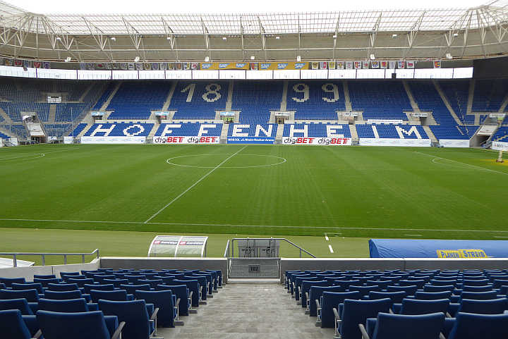 Die WIRSOL Rhein-Neckar-Arena in Sinsheim ist landesweit das erste Fußballstadion mit einer »Toilette für alle«.