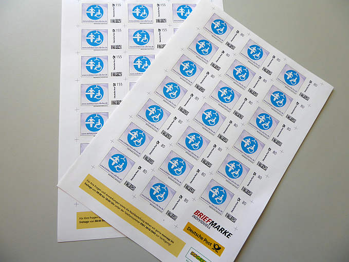 »Toilette für alle«Briefmarken als beliebte Werbebotschafter für „Toiletten für alle in Baden-Württemberg“